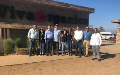 Visitas a productores agrícolas de Ensenada